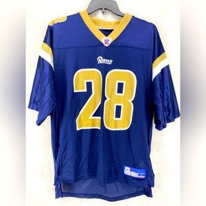 Rams Faulk 28 Jersey NFL Large